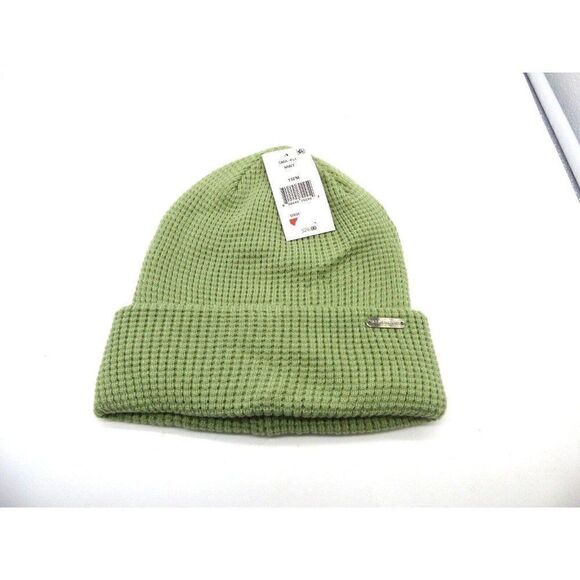 Steve Madden Waffle Beanie, OS, Mint - Picture 2 of 7